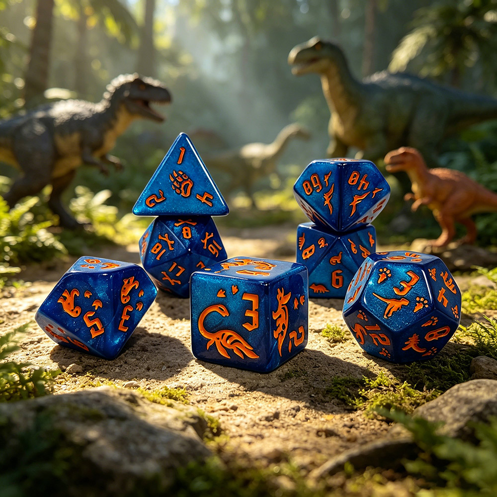 Board Game Dnd - Juego de dados con grabado de