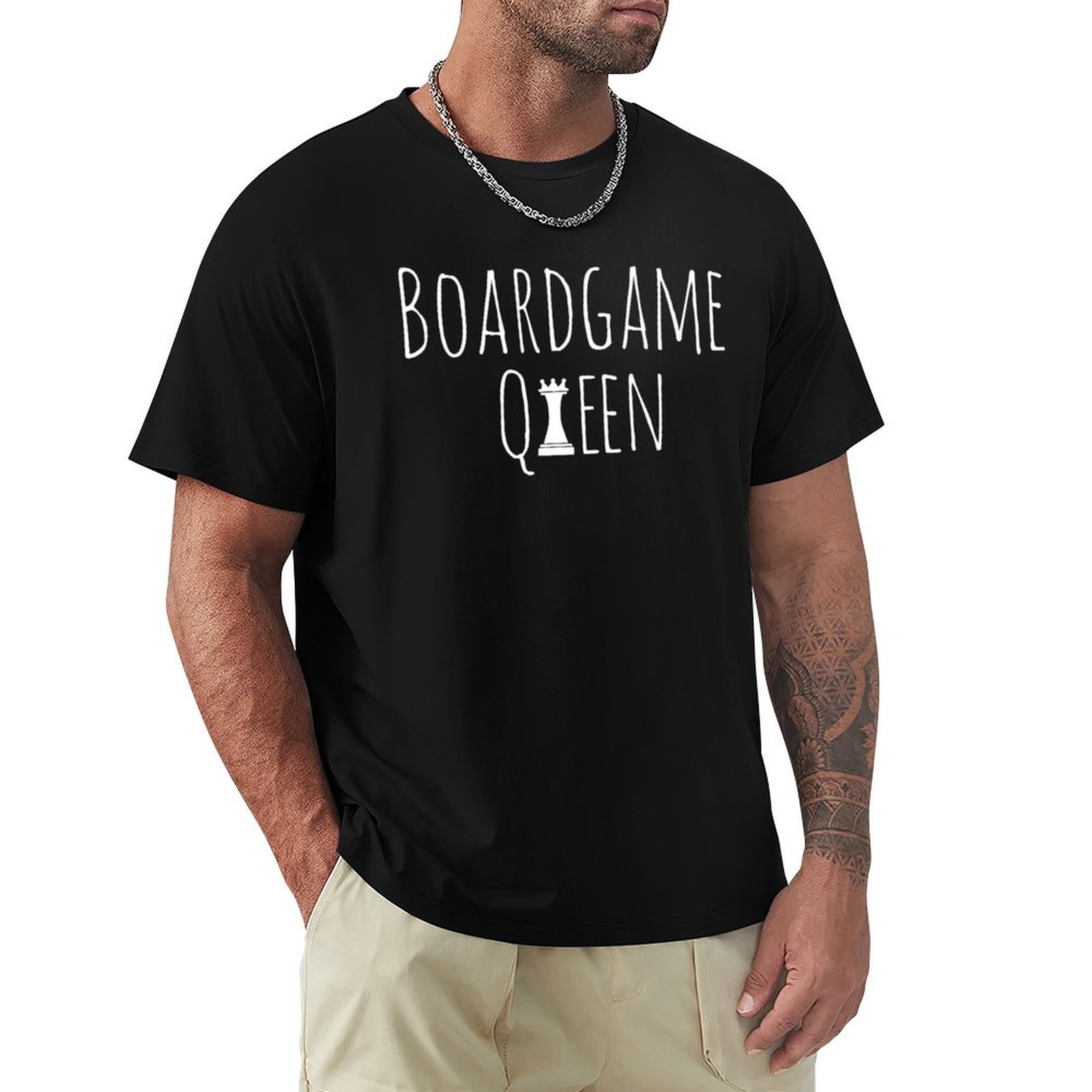 Board Game Queen - Camiseta Queen de Boardgame, Camiseta Casual