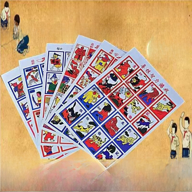 Board Game Wild Wild - Juego de Ajedrez Vintage con Animales:
