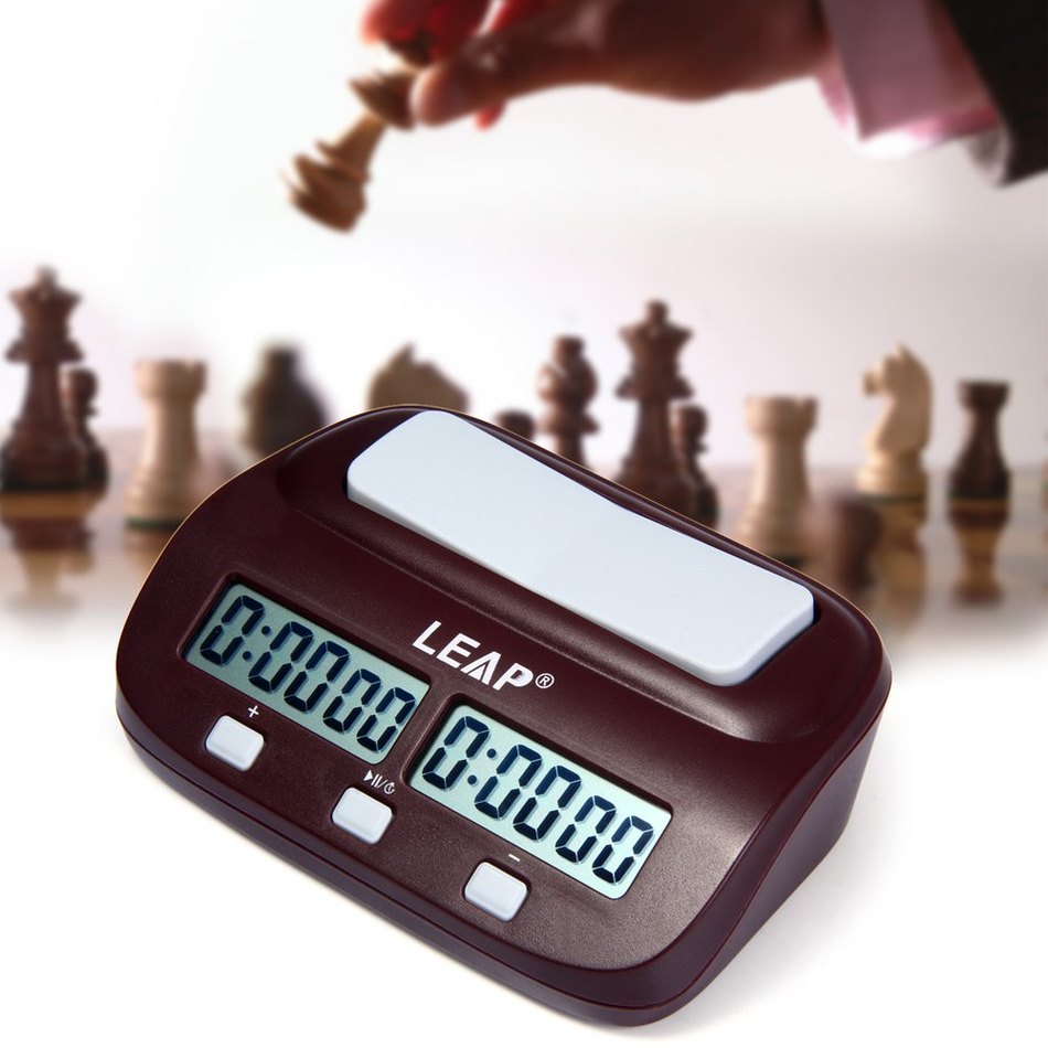 Board Game Go - Reloj de ajedrez profesional Digital LEAP,