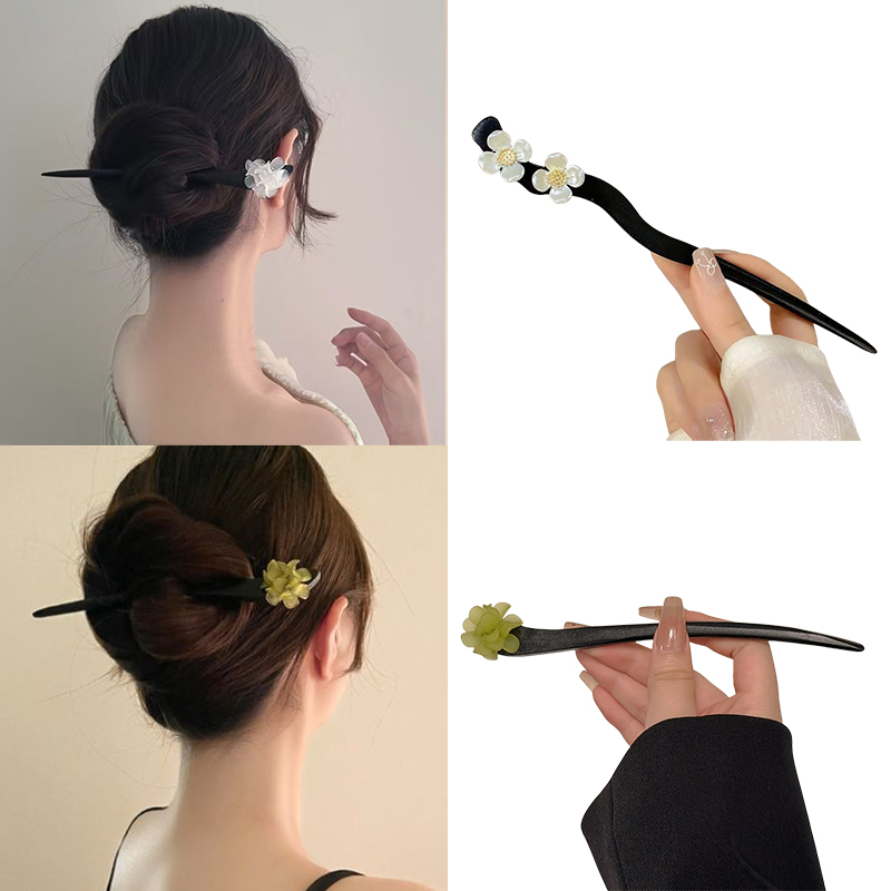 Board Game Go - Palillos para el cabello de flores