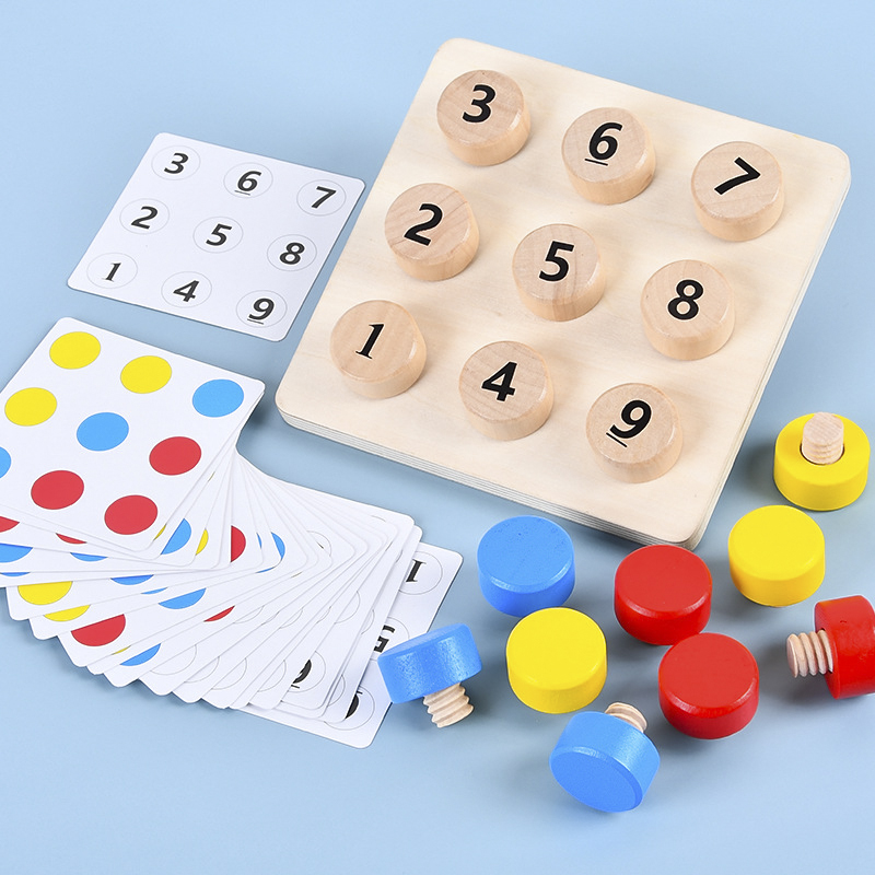 Board Game Nature - Juego de mesa de madera para