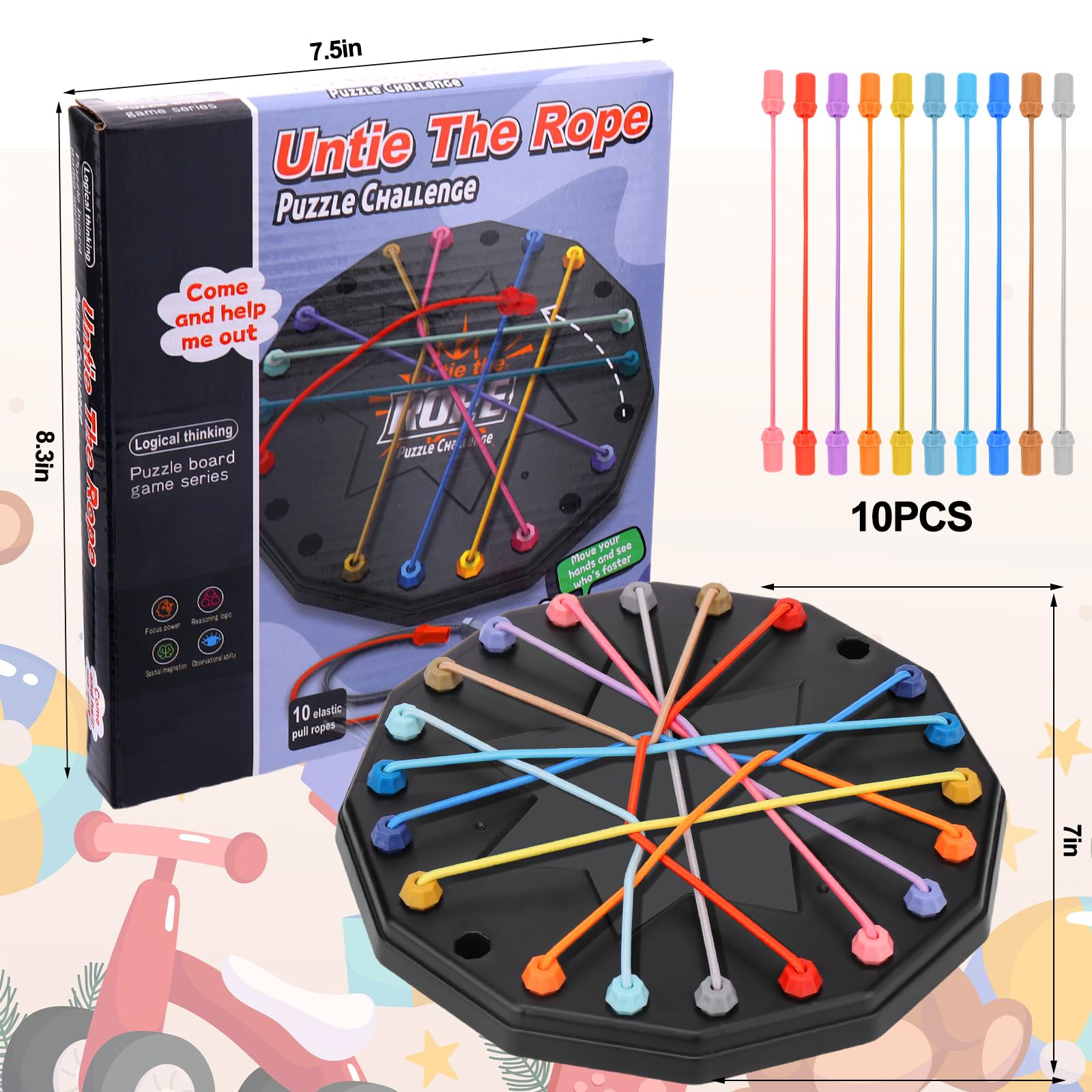 Juego de mesa para niños Untie - Board Game Ideas reseña y precio