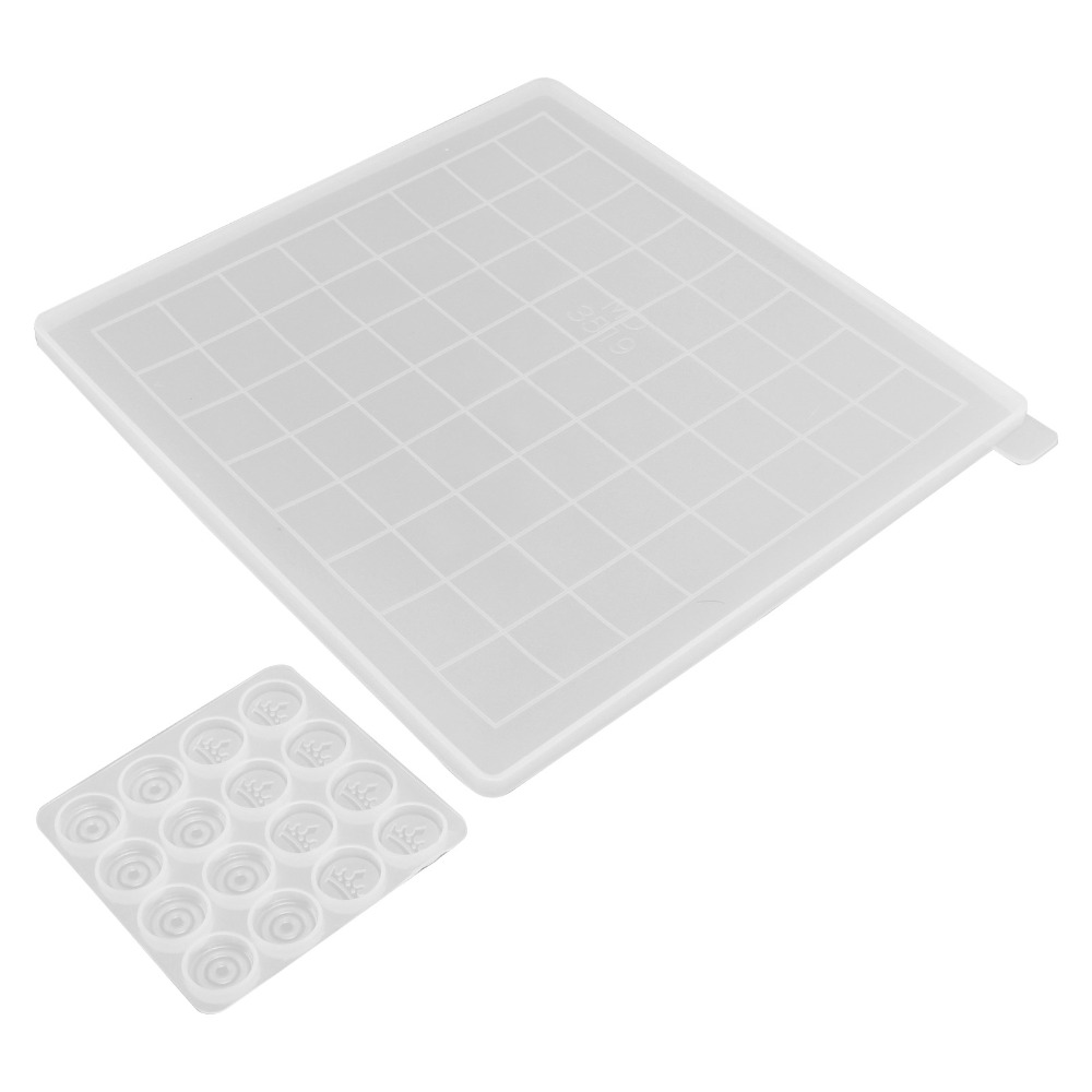 2 moldes de resina transparent - Board Game Go reseña y precio