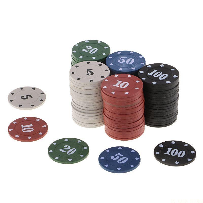 M5TC 100 Uds. Juego fichas póq - Board Game Vault reseña y precio