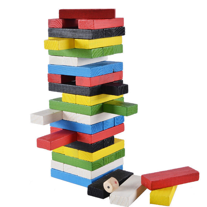 Juego de torre de apilamiento  - Board Game Jenga reseña y precio