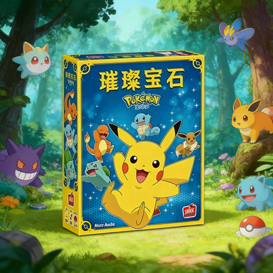 Juego de Mesa Pokémon Dazzling - Board Game Strategi reseña y precio