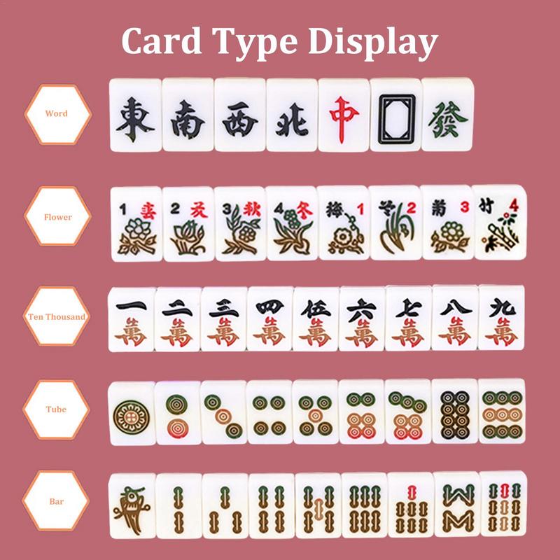 Juegos de mesa Mahjong con bol - Board Game Name reseña y precio