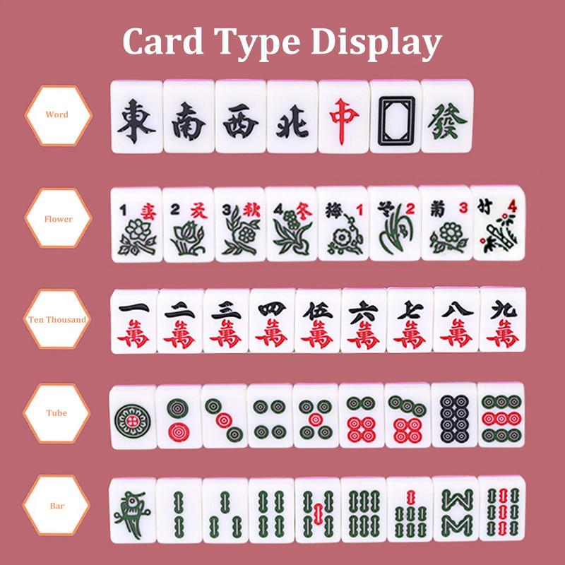 Juegos de mesa Mahjong con bol - Board Game Name reseña y precio
