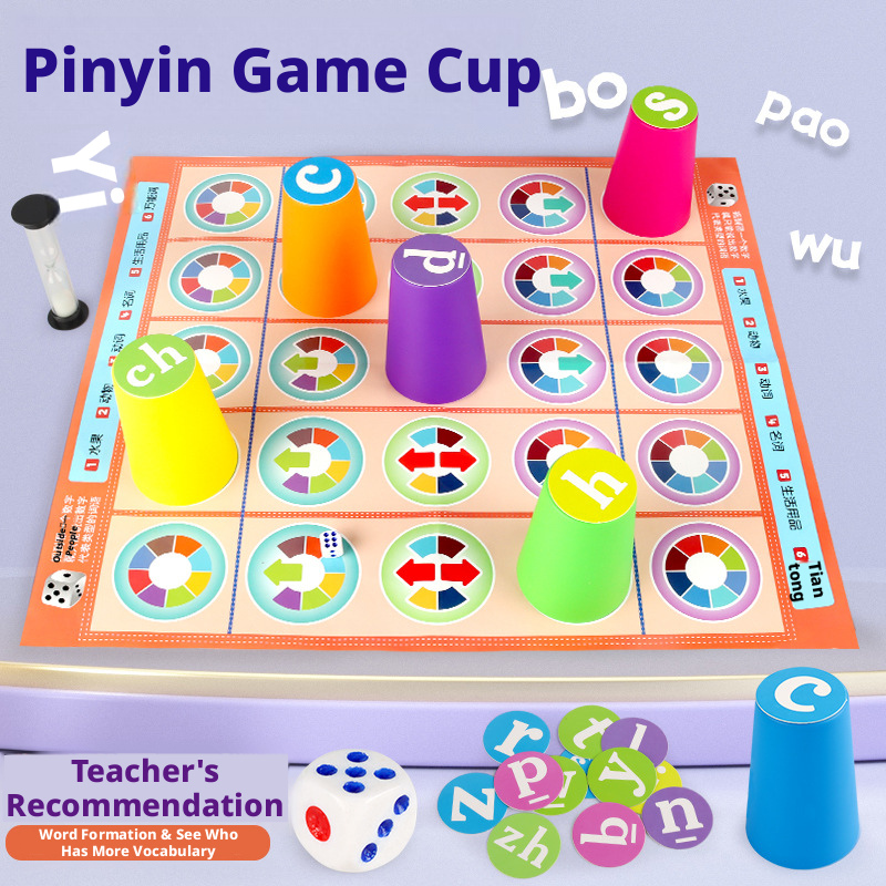 Juego de mesa chino Pinyin par - Board Game Ideas reseña y precio