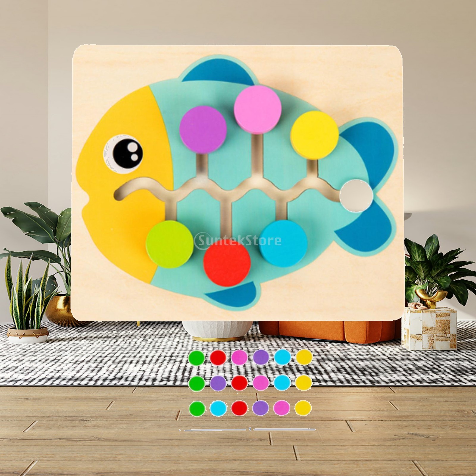 Rompecabezas de Madera con Dis - Board Game Strategi reseña y precio