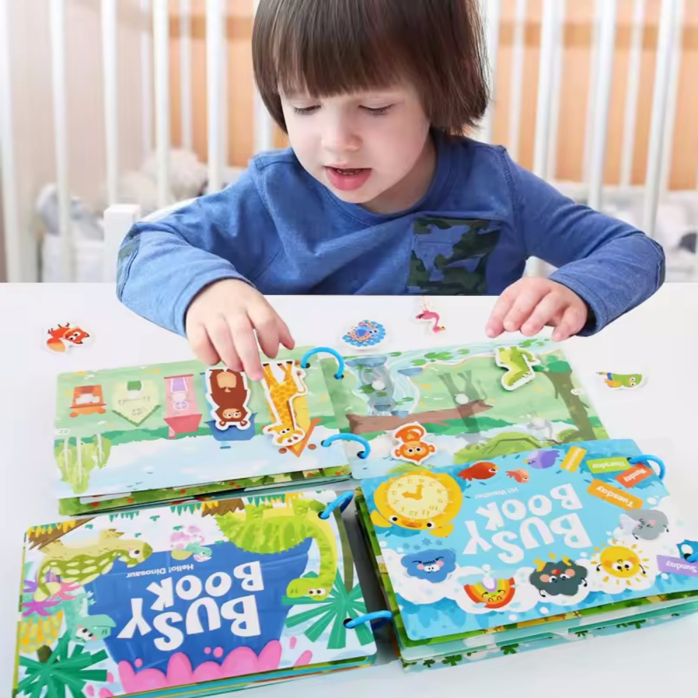 Libro ocupado pegatina libro s - Board Game English For Kids reseña y precio