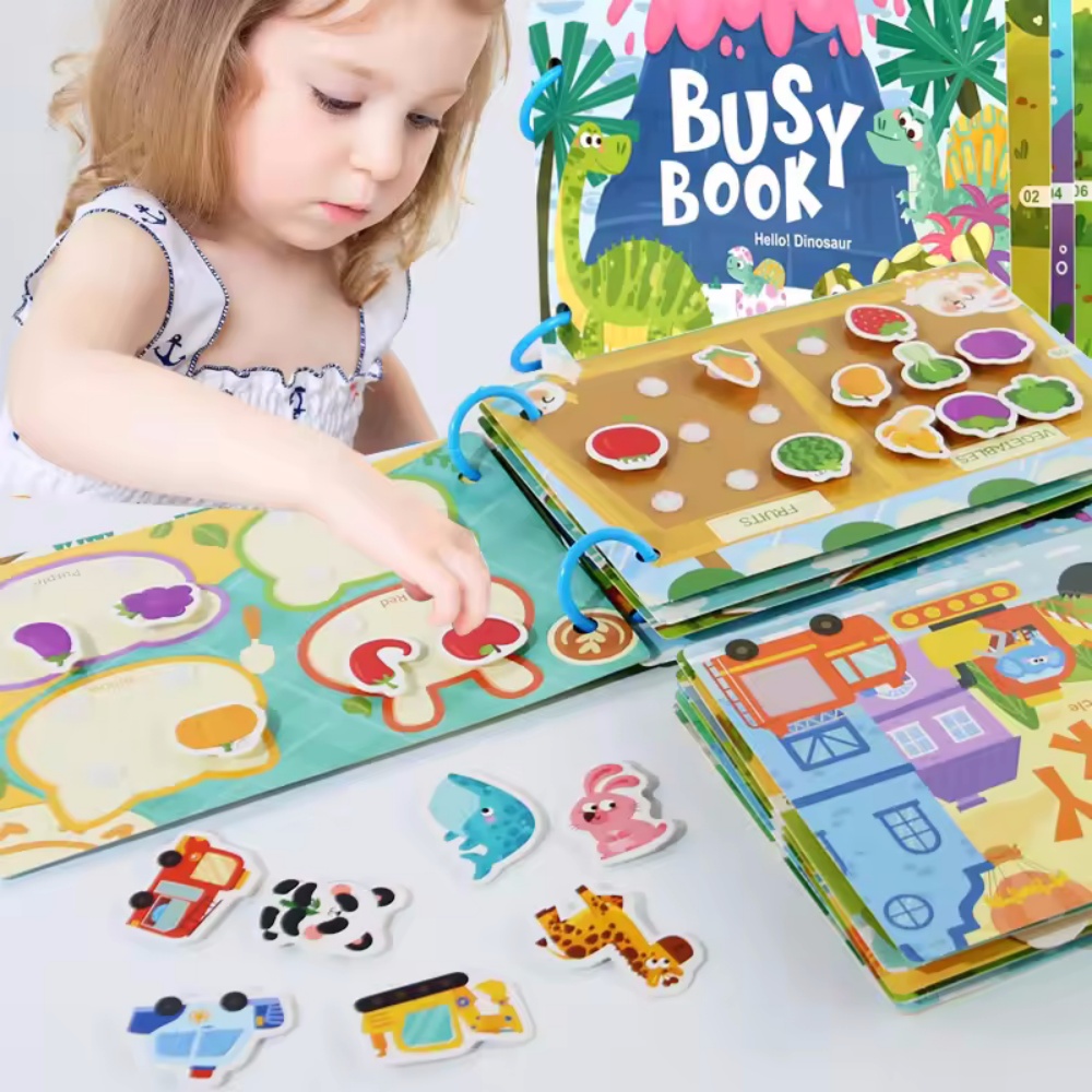 Libro ocupado pegatina libro s - Board Game English For Kids reseña y precio