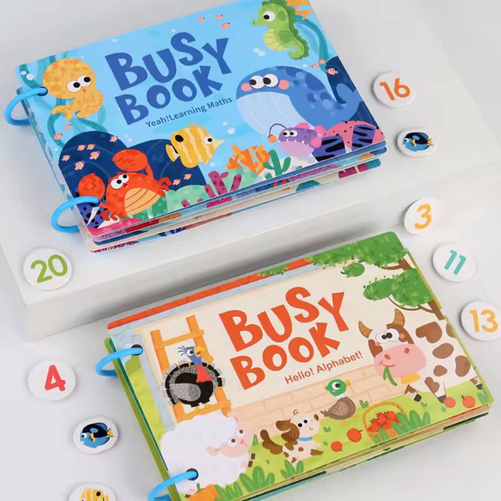 Libro ocupado pegatina libro s - Board Game English For Kids reseña y precio
