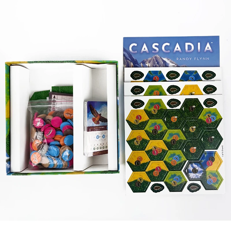Juego de Mesa Cascadia LANDMAR - Board Game English For Kids reseña y precio