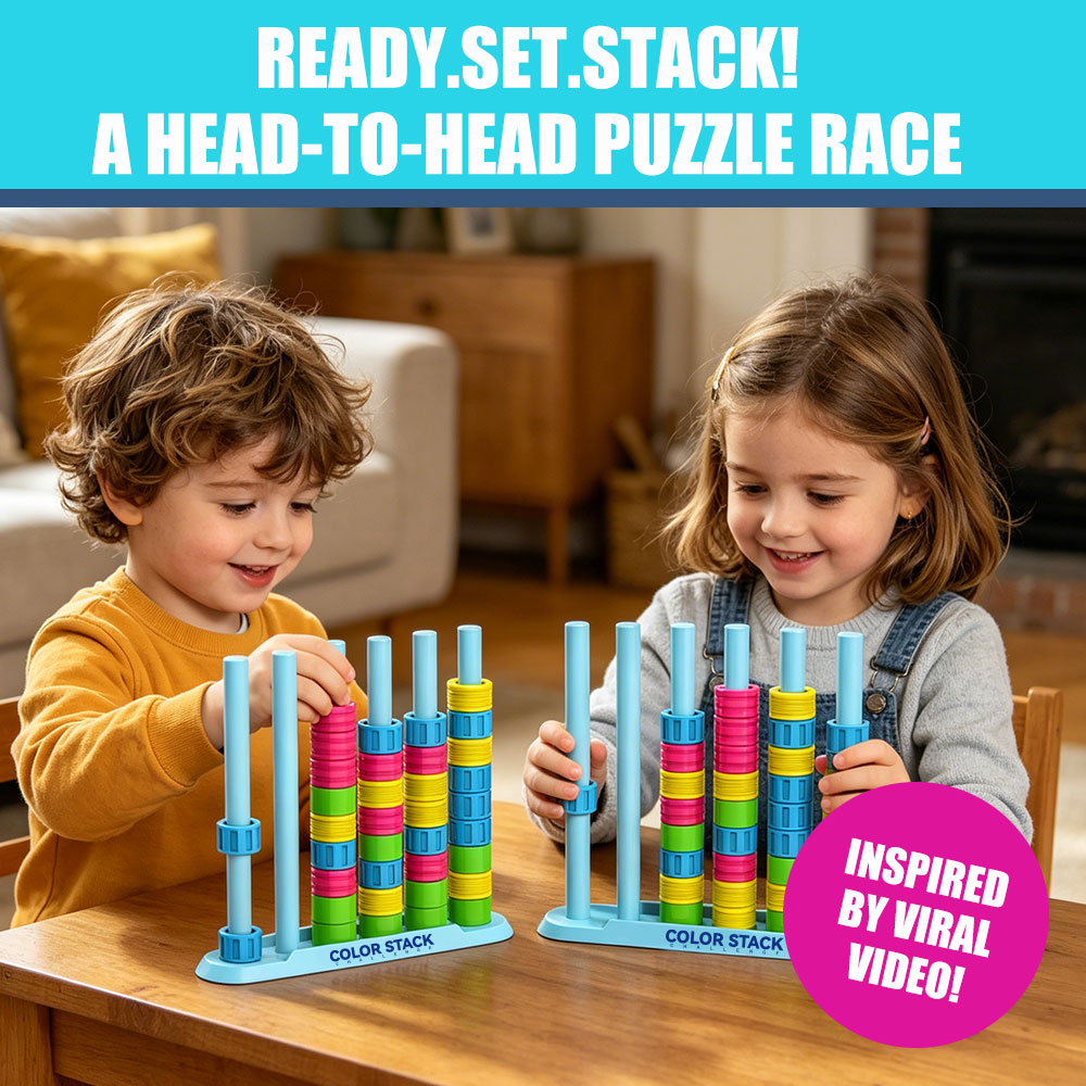 Color Stack Challenge, un jueg - Board Game Strategi reseña y precio