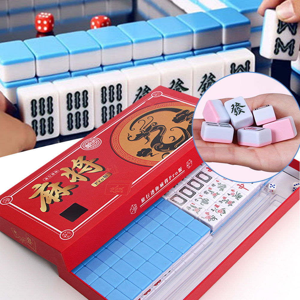 Mini Mahjong de viaje portátil - Board Game Name reseña y precio
