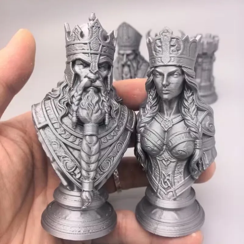 Piezas de Ajedrez Impresas en  - Board Game Queen reseña y precio