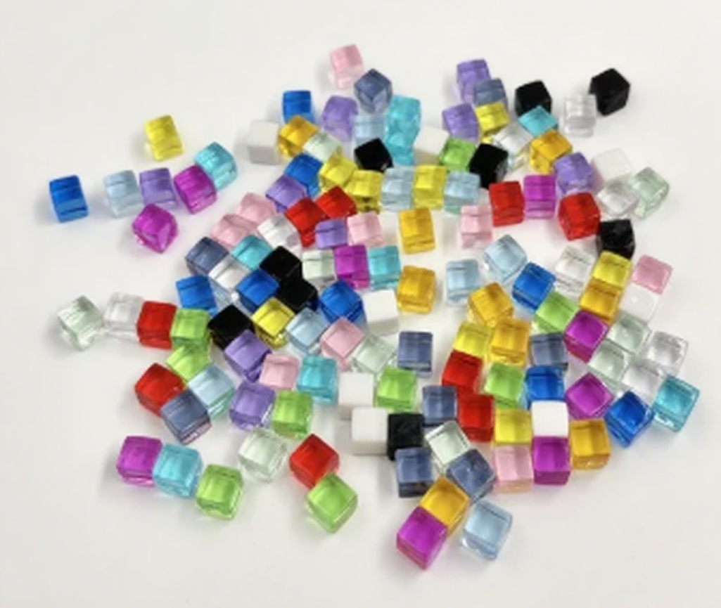 100 Uds cubo colorido cristali - Board Game Dnd reseña y precio