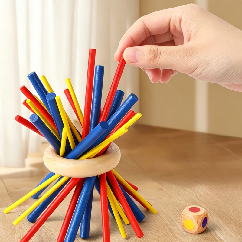 Juego de Palitos de Madera Bal - Board Game Ideas reseña y precio